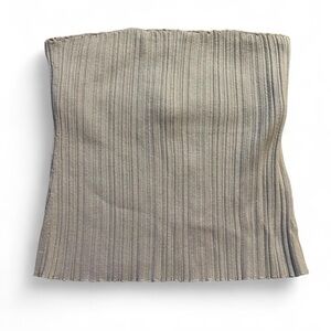 Madewell Gray Ribbed Tube Top